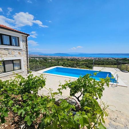 Villa Bepina, Surrounded By Sea, Olive, Vineyard Kastel Novi Bagian luar foto